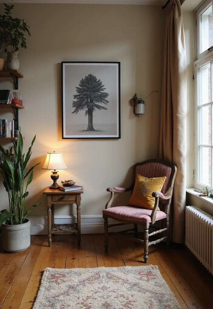 30+ Small Studio Apartment Ideas That Maximize Style and Function 15 30+ Small Studio Apartment Ideas That Maximize Style and Function - 15. Add a Touch of Vintage