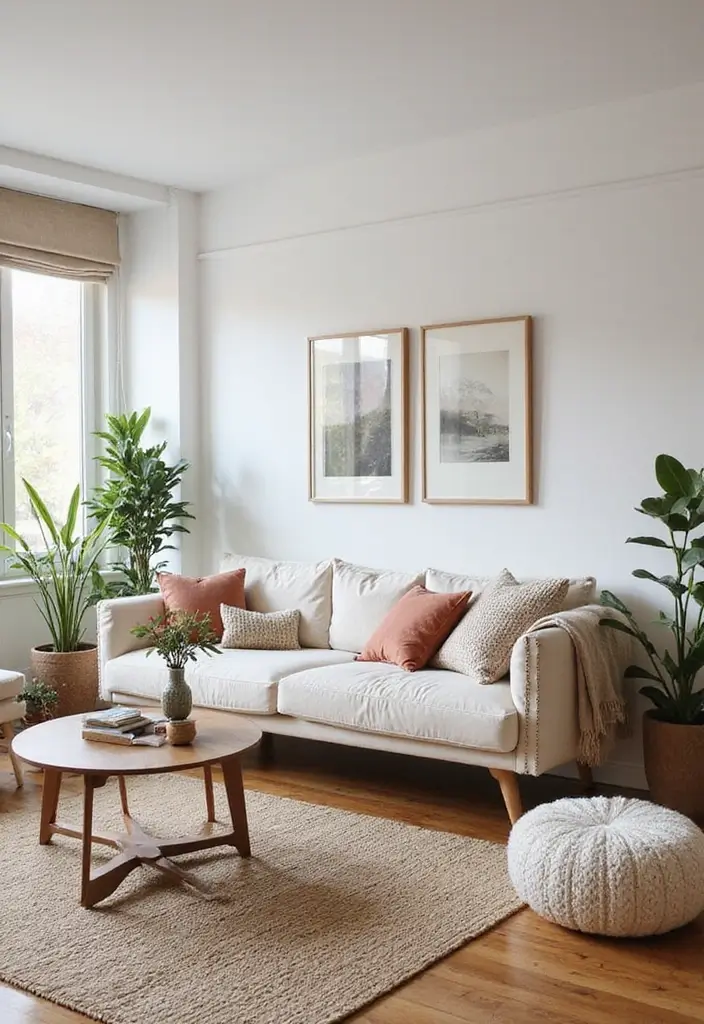 30+ Small Studio Apartment Ideas That Maximize Style and Function 22 30+ Small Studio Apartment Ideas That Maximize Style and Function - 22. Leverage Seasonal Decor