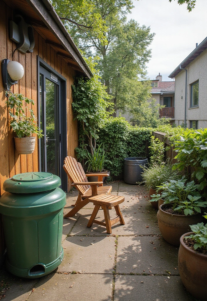 25 Apartment Balcony Inspirations That Feel Like an Outdoor Oasis - 21. Sustainable Living Balcony