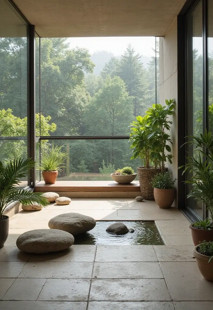 25 Apartment Balcony Inspirations That Feel Like an Outdoor Oasis - 9. Zen Space