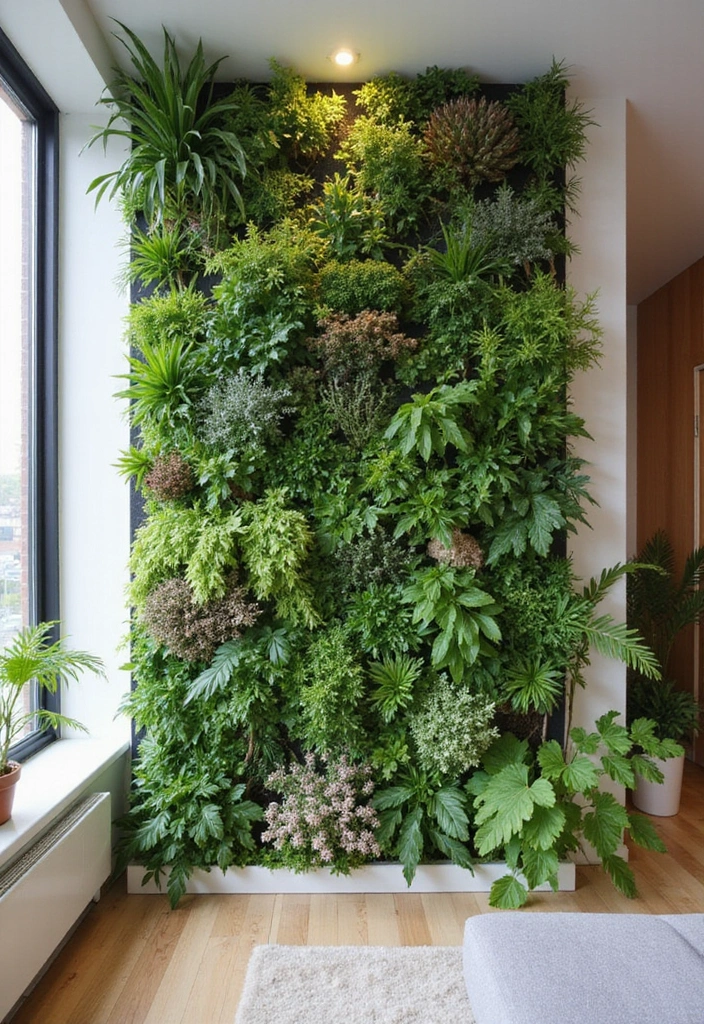 25 Apartment Decorating Hacks to Transform Any Small Space 14 25 Apartment Decorating Hacks to Transform Any Small Space - 14. Go for Vertical Gardens