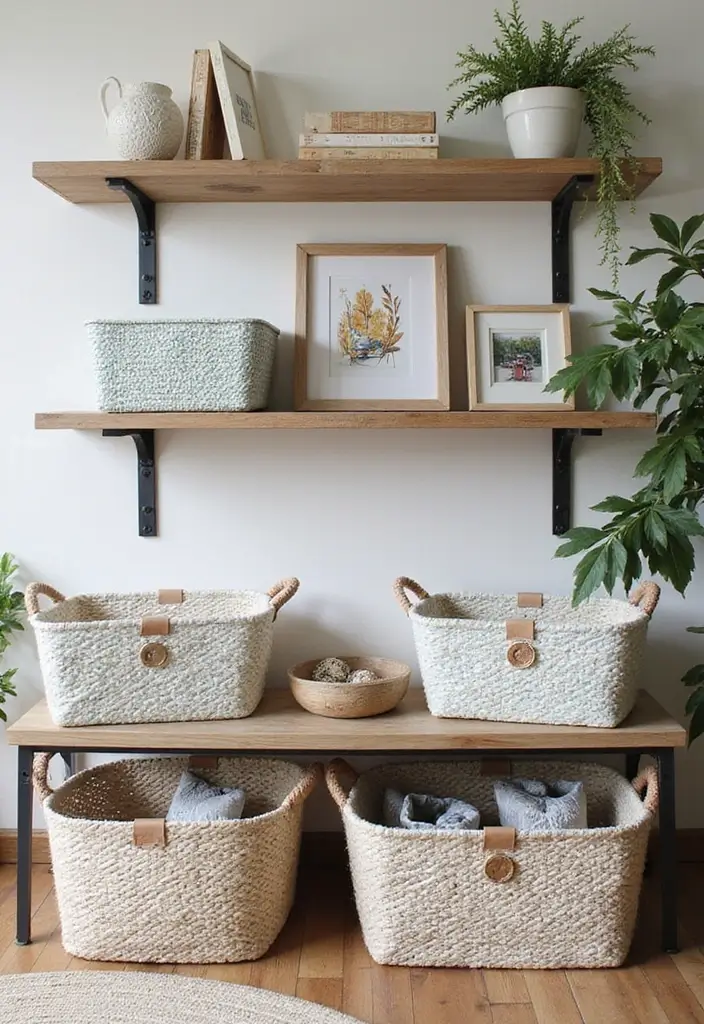 25 Apartment Decorating Hacks to Transform Any Small Space 17 25 Apartment Decorating Hacks to Transform Any Small Space - 17. Use Decorative Storage Bins