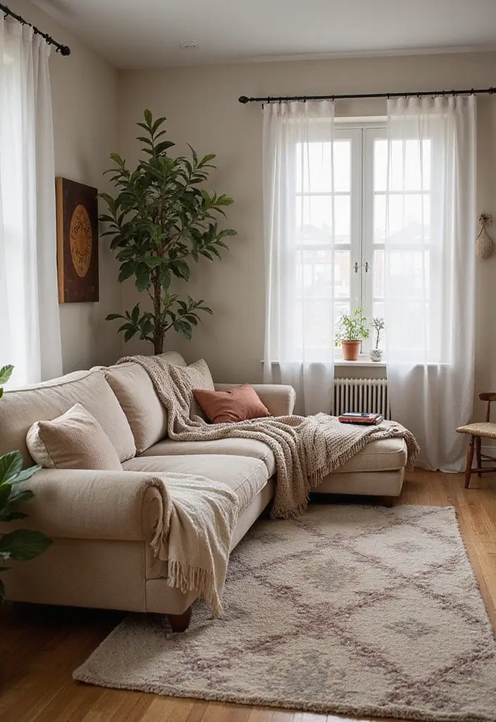 25 Apartment Decorating Hacks to Transform Any Small Space 23 25 Apartment Decorating Hacks to Transform Any Small Space - 23. Experiment with Textiles