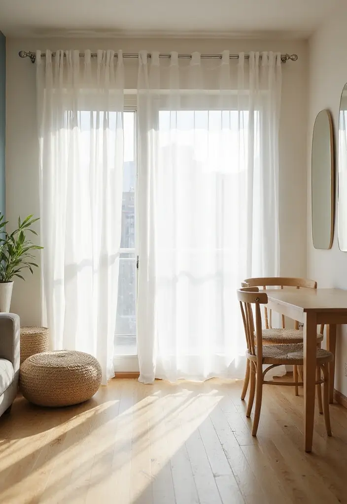 25 Apartment Decorating Hacks to Transform Any Small Space 3 25 Apartment Decorating Hacks to Transform Any Small Space - 3. Maximize Natural Light