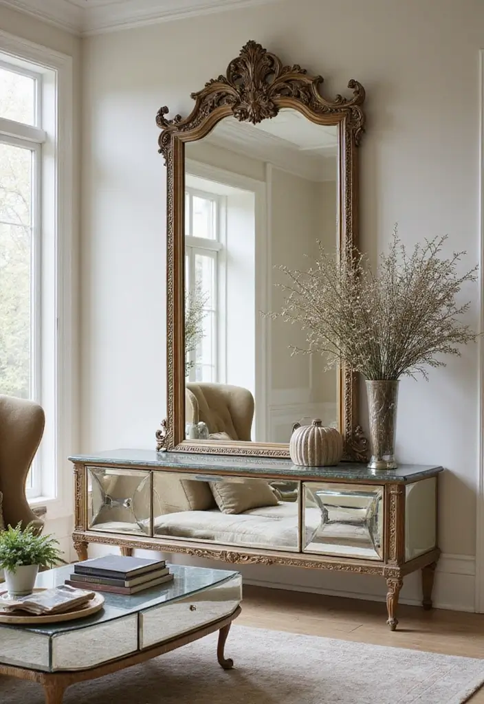 25 Apartment Decorating Hacks to Transform Any Small Space 9 25 Apartment Decorating Hacks to Transform Any Small Space - 9. Incorporate Mirrors