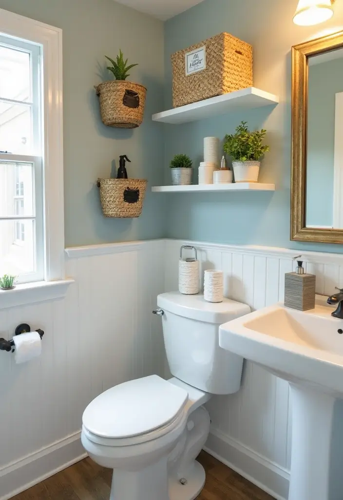 25 Apartment Essentials Checklist Every Renter Needs 10. Bathroom Organization