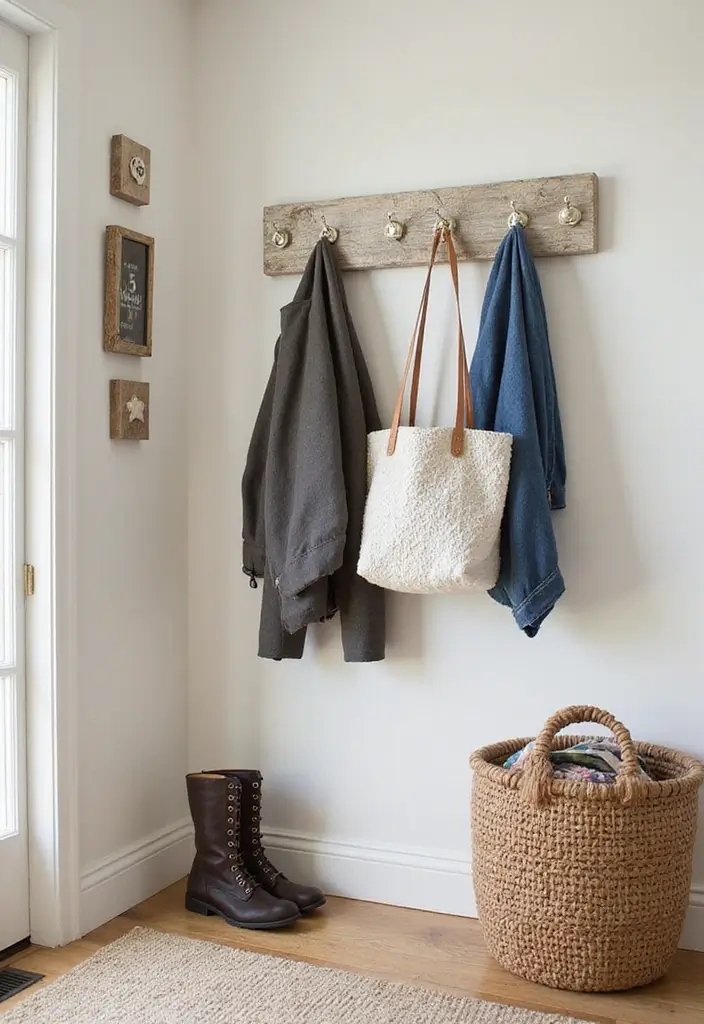 25 Apartment Essentials Checklist Every Renter Needs 15. Wall Hooks and Racks