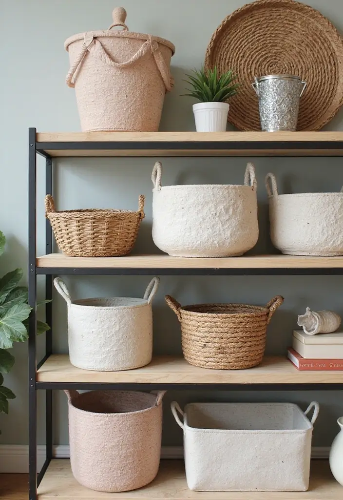 25 Apartment Essentials Checklist Every Renter Needs 2. Decorative Storage Solutions