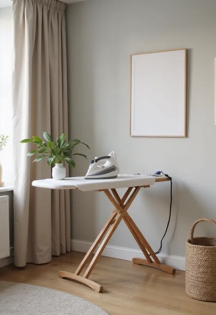 25 Apartment Essentials Checklist Every Renter Needs 20. Compact Ironing Board