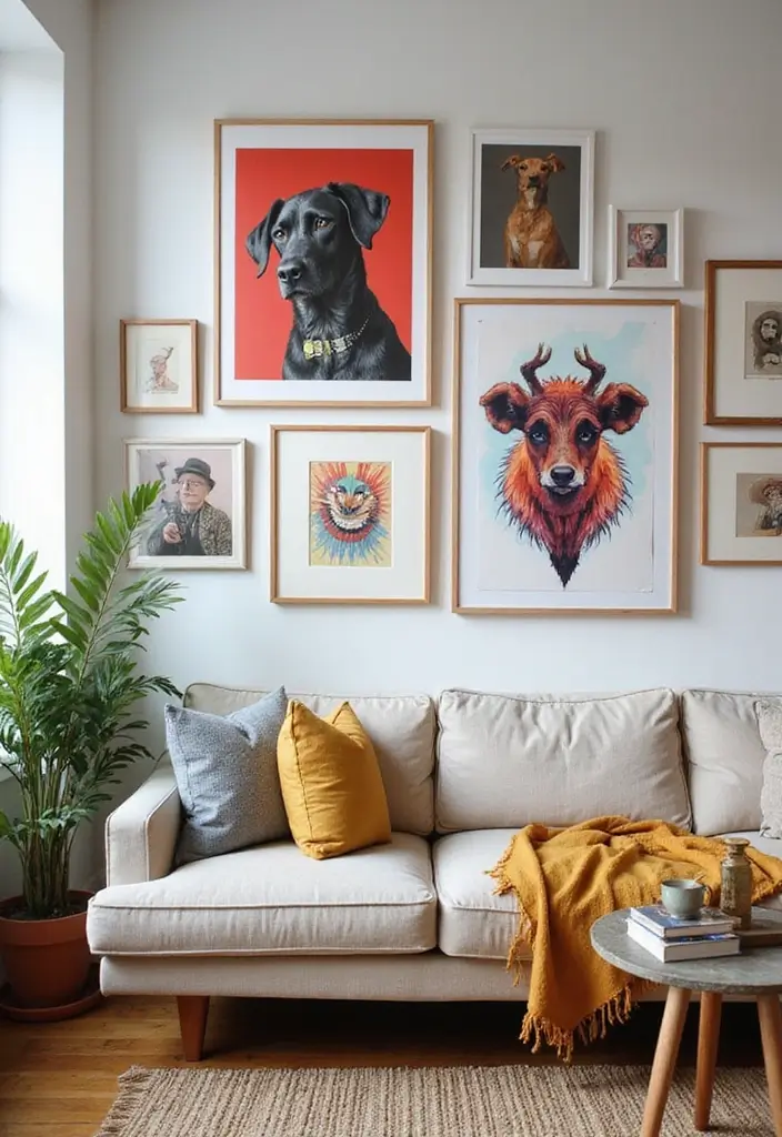 25 Apartment Essentials Checklist Every Renter Needs 6. Wall Art