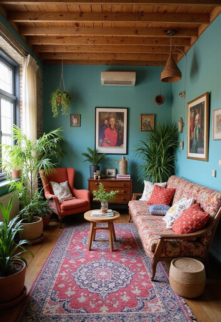 25 Modern Apartment Decor Styles That Feel Fresh and Chic - 2. Bohemian Vibes