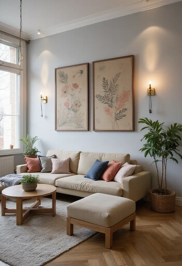 25 Modern Apartment Decor Styles That Feel Fresh and Chic - 24. Functional Art