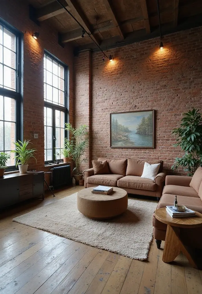 25 Modern Apartment Decor Styles That Feel Fresh and Chic - 3. Industrial Chic