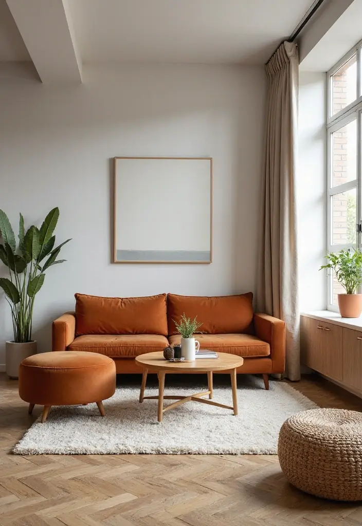 25 Modern Apartment Decor Styles That Feel Fresh and Chic - 4. Mid-Century Modern