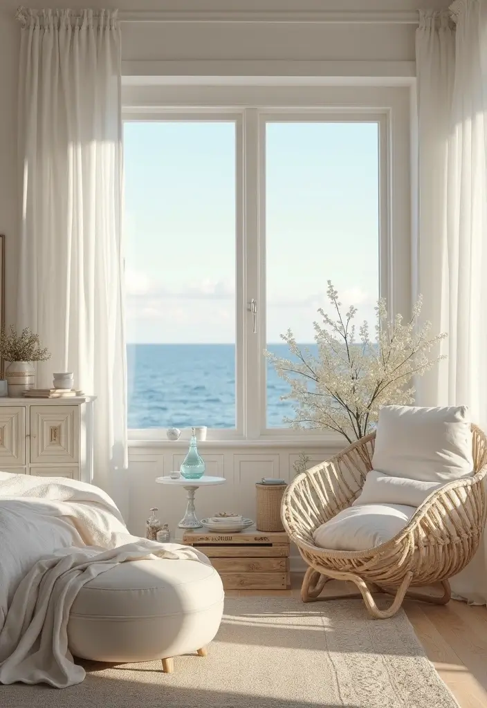 25 Modern Apartment Decor Styles That Feel Fresh and Chic - 8. Coastal Calm