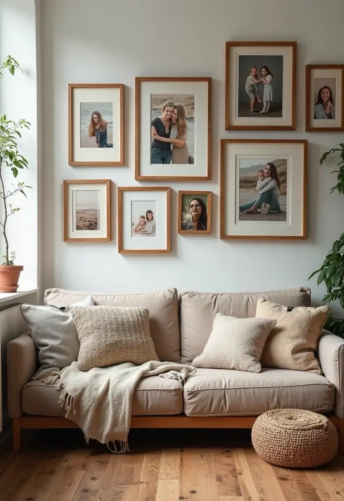 25 Small Apartment Decorating Tricks to Open Up Any Room 19 25 Small Apartment Decorating Tricks to Open Up Any Room - 19. Personalize with Photos