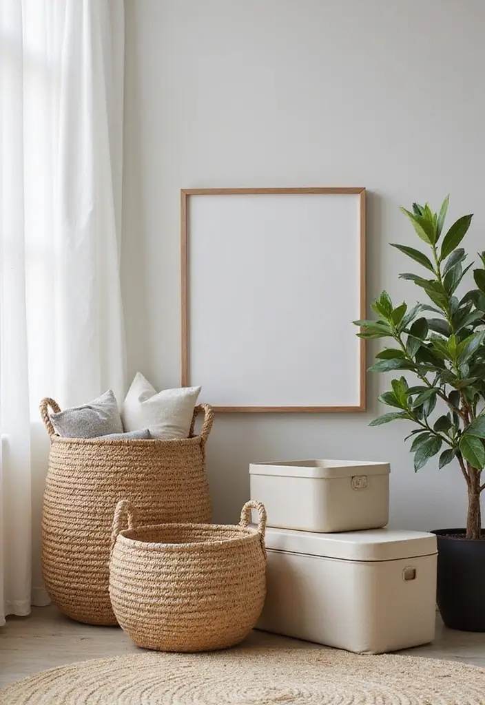 25 Small Apartment Decorating Tricks to Open Up Any Room 7 25 Small Apartment Decorating Tricks to Open Up Any Room - 7. Use Decorative Storage