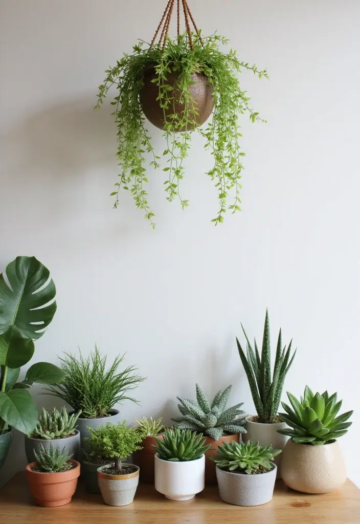 25 Small Space Office Ideas to Boost Focus and Style 7 25 Small Space Office Ideas to Boost Focus and Style - 7. Nature-Inspired Decor