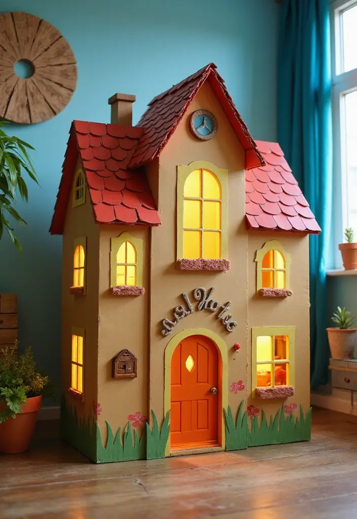 25 Toca Boca Apartment Ideas Fans Will Love Re-Creating 7 25 Toca Boca Apartment Ideas Fans Will Love Re-Creating - 7. Fun DIY Playhouse