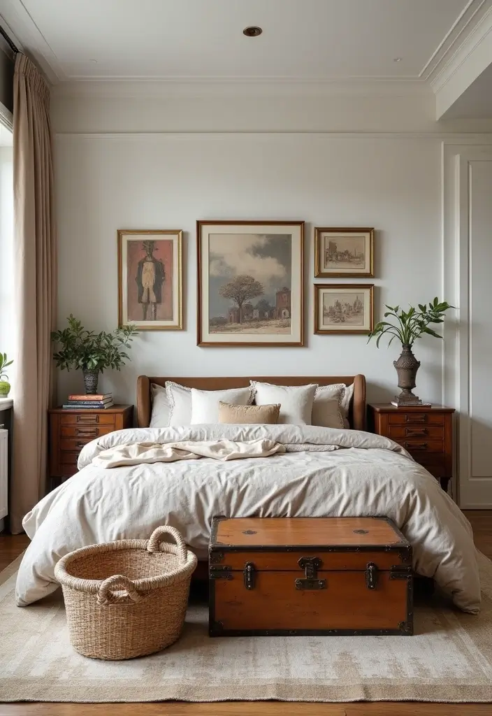 26 Apartment Bedroom Makeovers for a Cozy and Modern Vibe 19 26 Apartment Bedroom Makeovers for a Cozy and Modern Vibe - 19. Stylish Storage Solutions
