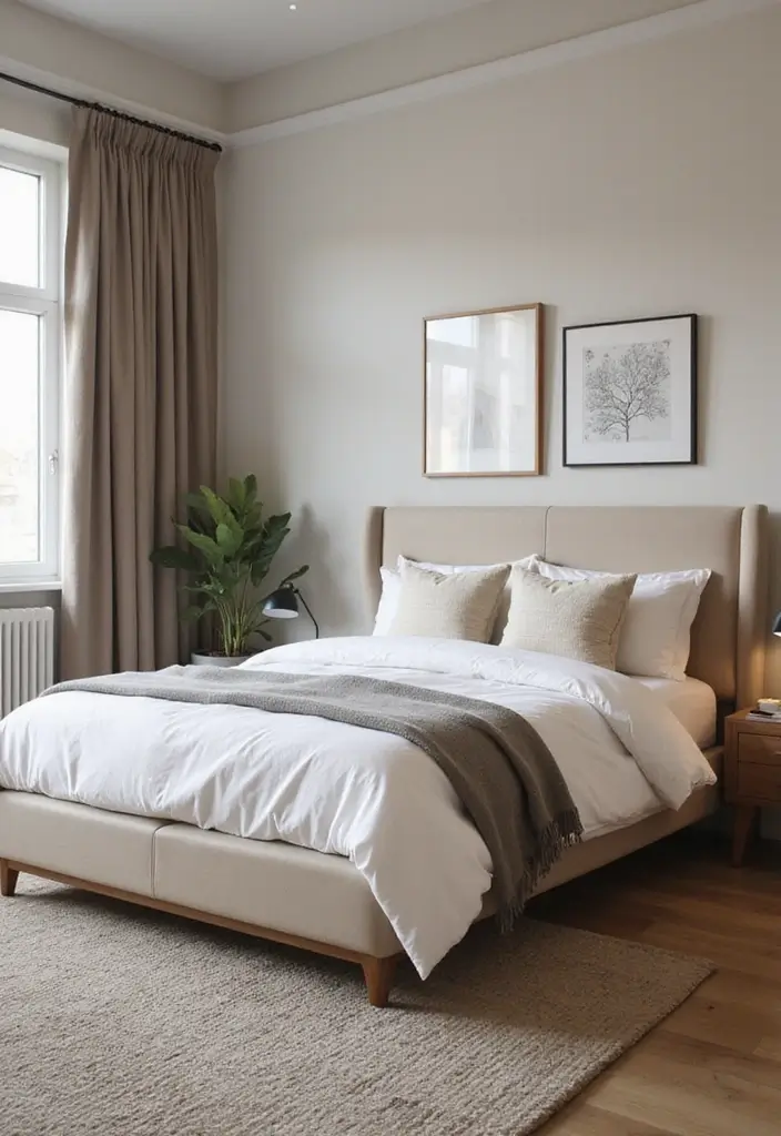 26 Apartment Bedroom Makeovers for a Cozy and Modern Vibe 25 26 Apartment Bedroom Makeovers for a Cozy and Modern Vibe - 25. Unique Headboard Ideas