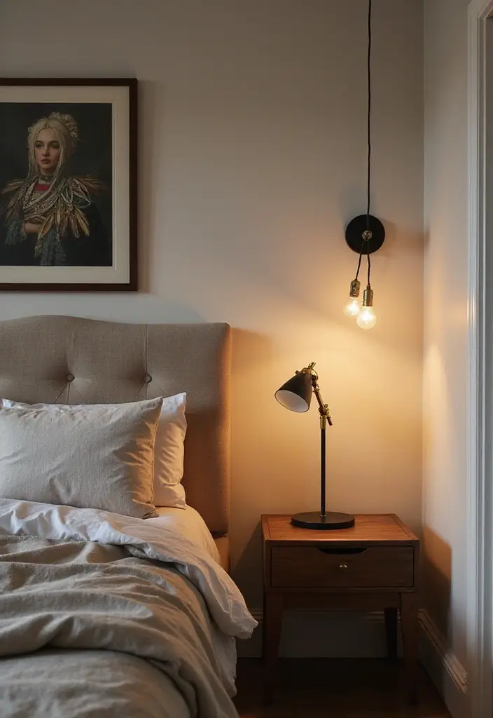 26 Apartment Lighting Ideas That Brighten Up Any Room 10 26 Apartment Lighting Ideas That Brighten Up Any Room - 10. Adjustable Wall Sconces