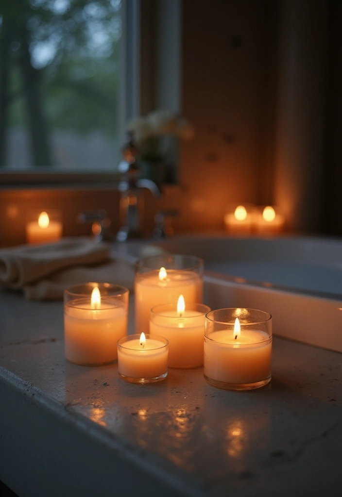 26 Apartment Lighting Ideas That Brighten Up Any Room 12 26 Apartment Lighting Ideas That Brighten Up Any Room - 12. LED Candle Lights