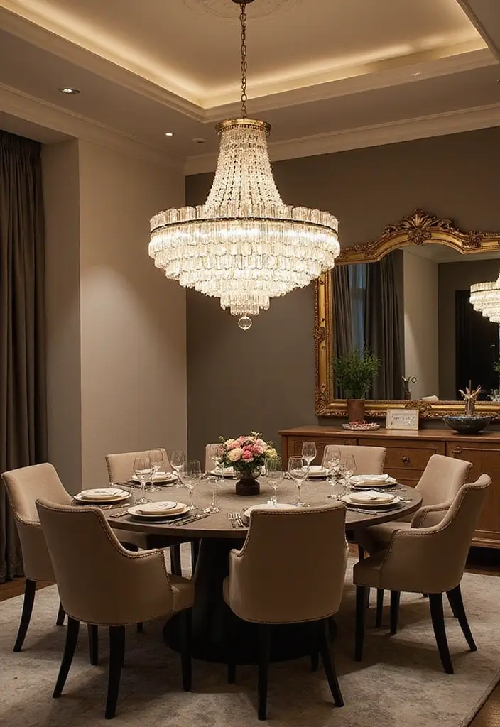 26 Apartment Lighting Ideas That Brighten Up Any Room 16 26 Apartment Lighting Ideas That Brighten Up Any Room - 16. Statement Chandeliers