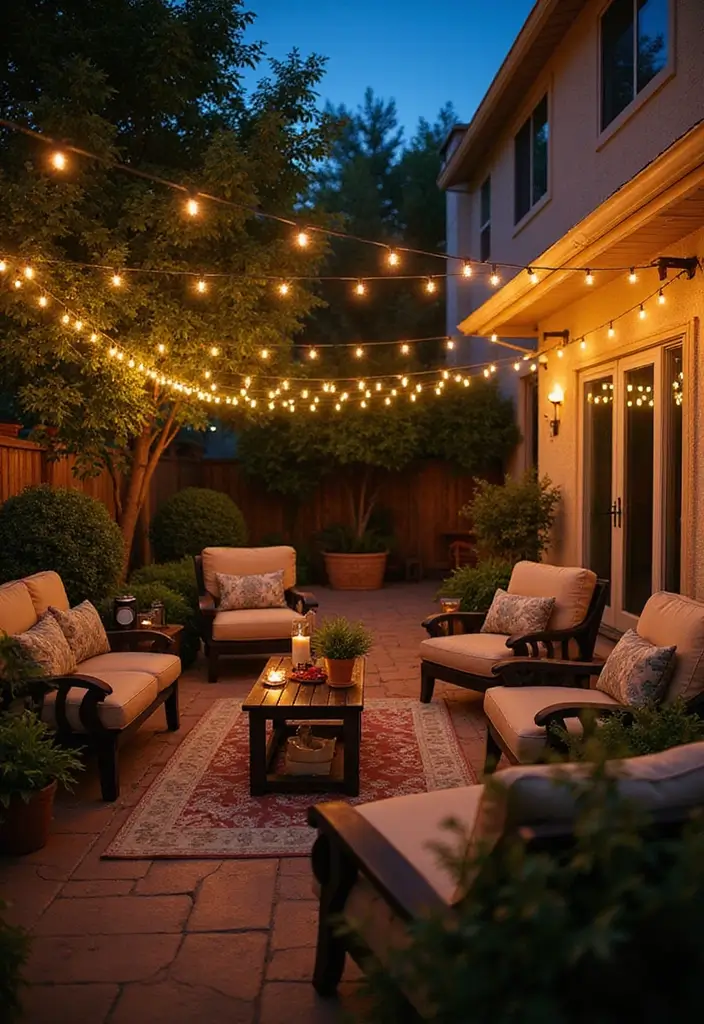 26 Apartment Lighting Ideas That Brighten Up Any Room 3 26 Apartment Lighting Ideas That Brighten Up Any Room - 3. Solar-Powered Outdoor Lights