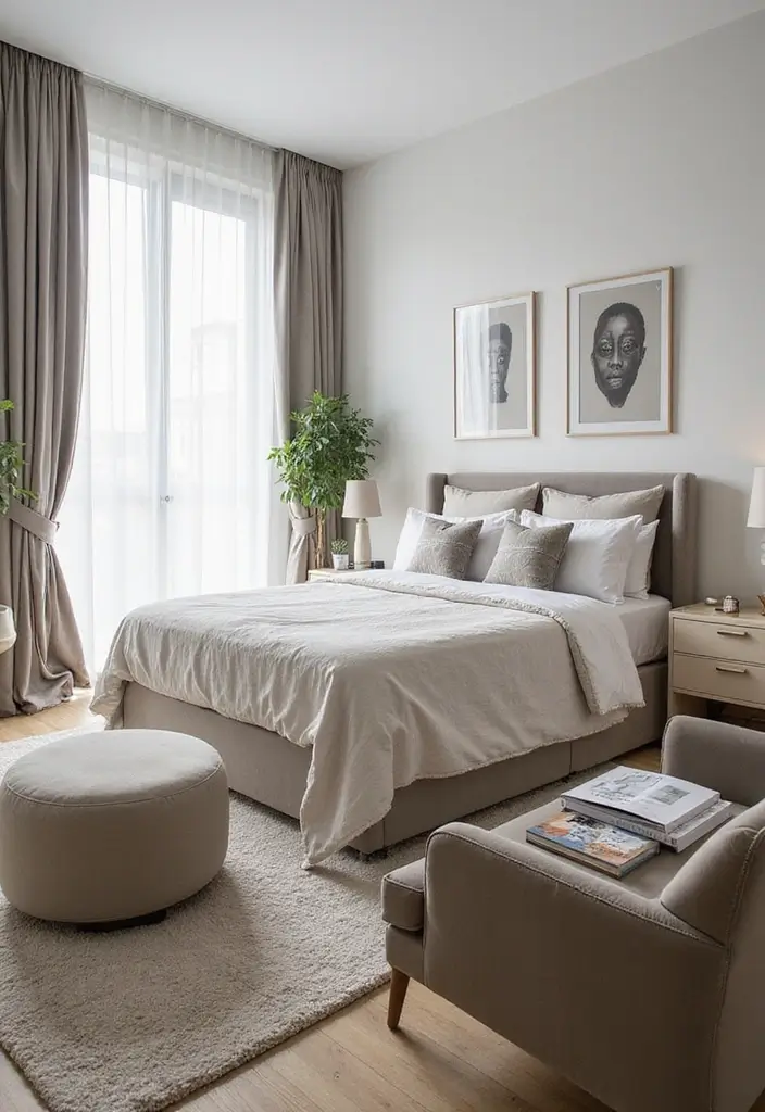 26 Bedroom Studio Ideas That Balance Comfort and Function 13 26 Bedroom Studio Ideas That Balance Comfort and Function 13. Function Meets Aesthetics