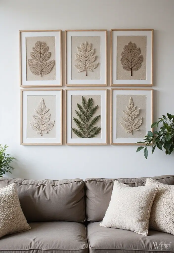 26 College Apartment Decor Ideas on a Budget 12. Fabric Wall Art