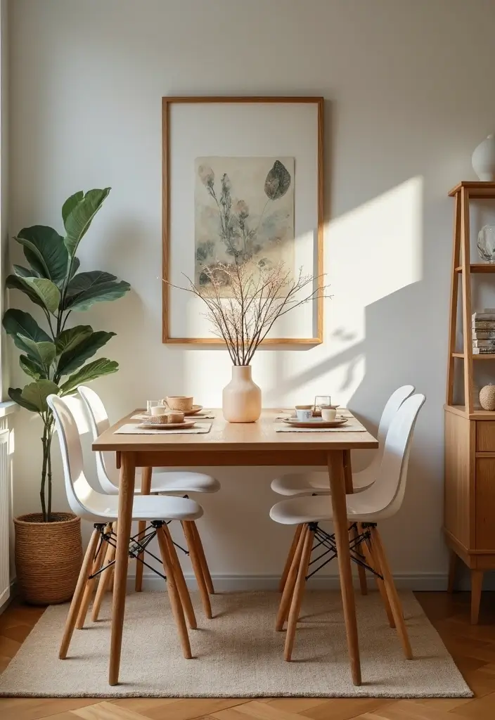 26 College Apartment Decor Ideas on a Budget 17. DIY Table Decor