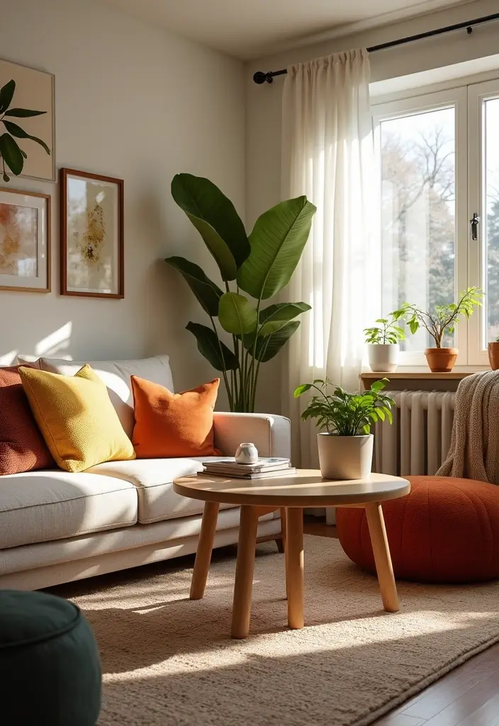 26 College Apartment Decor Ideas on a Budget 23. Seasonal Decor Swaps