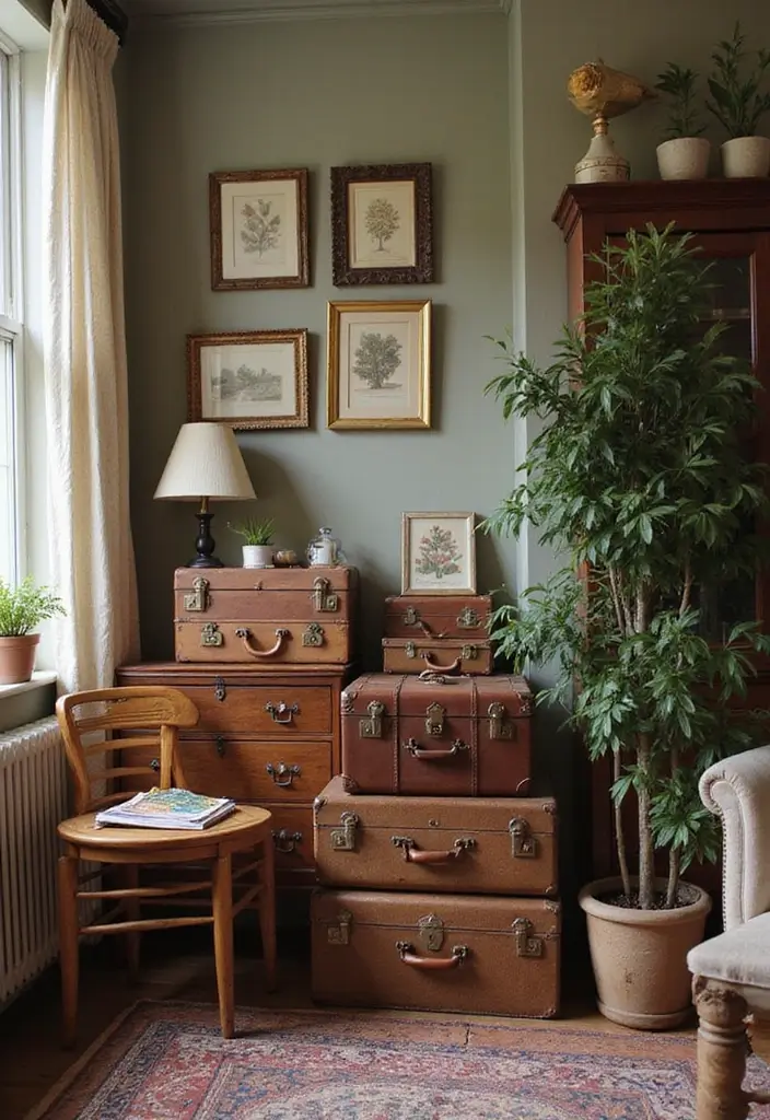 26 College Apartment Decor Ideas on a Budget 7. Vintage Finds