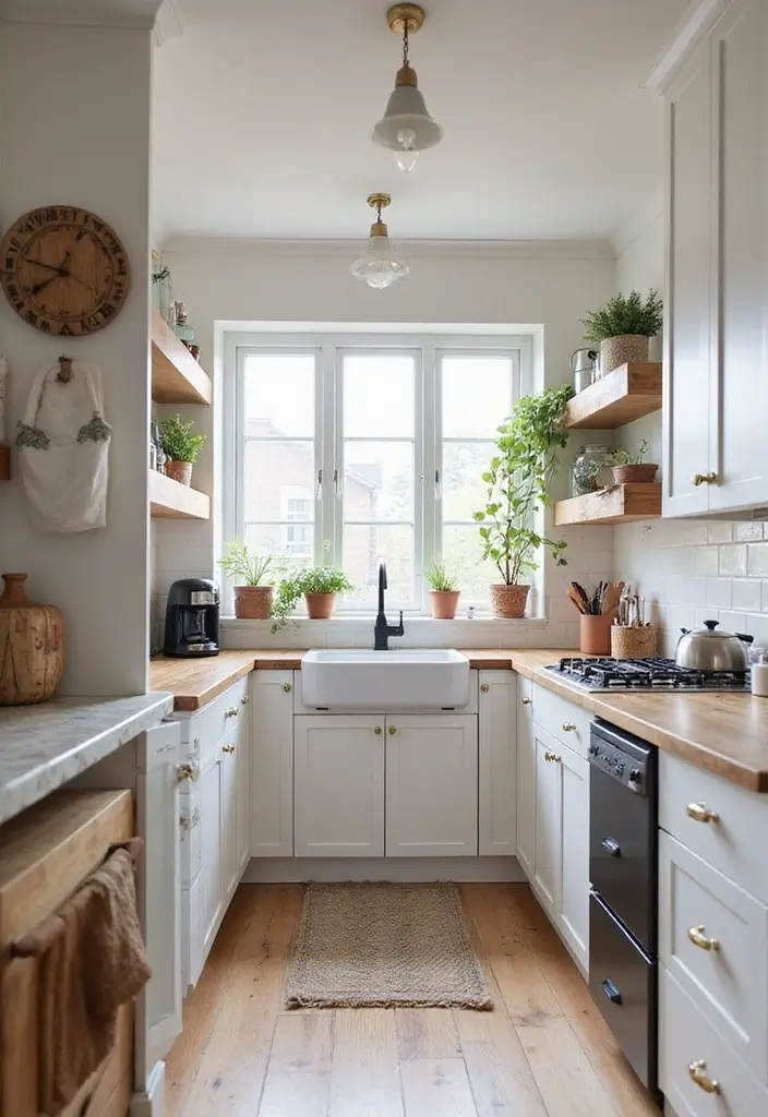 26 Kitchen Apartment Layouts That Save Space Beautifully - 7. Galley Kitchen Efficiency