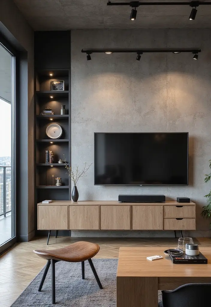26 Small Loft Apartment Layouts That Save Space Smartly 12 26 Small Loft Apartment Layouts That Save Space Smartly - 12. Incorporating Technology Smartly