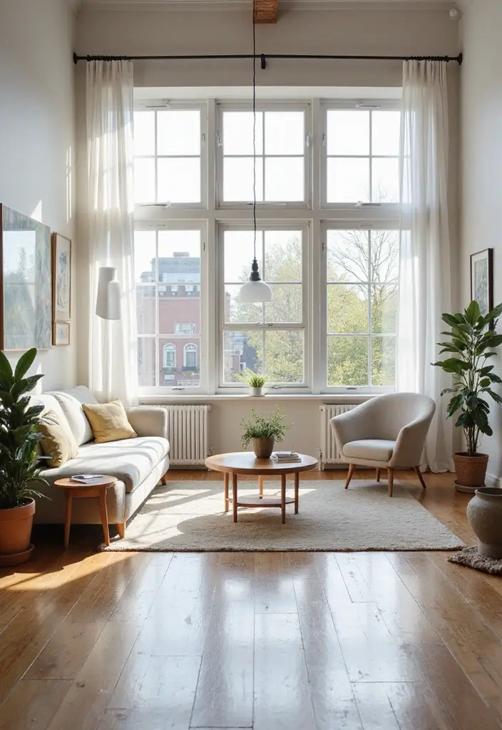 26 Small Loft Apartment Layouts That Save Space Smartly 15 26 Small Loft Apartment Layouts That Save Space Smartly - 15. Utilizing Natural Light