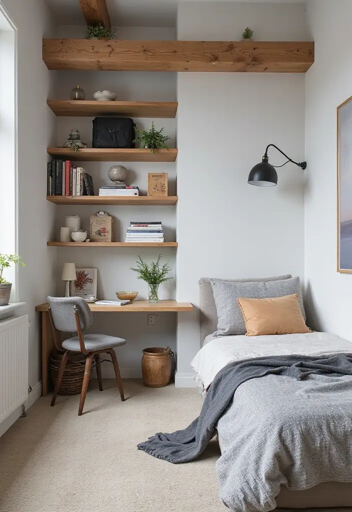 26 Small Loft Apartment Layouts That Save Space Smartly 4 26 Small Loft Apartment Layouts That Save Space Smartly - 4. Creative Storage Solutions