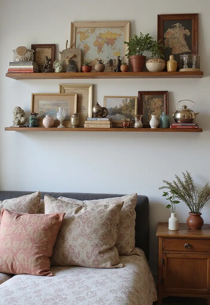 27 Apartment Decor Aesthetic Looks That Are Pinterest-Worthy - 23. Personal Mementos