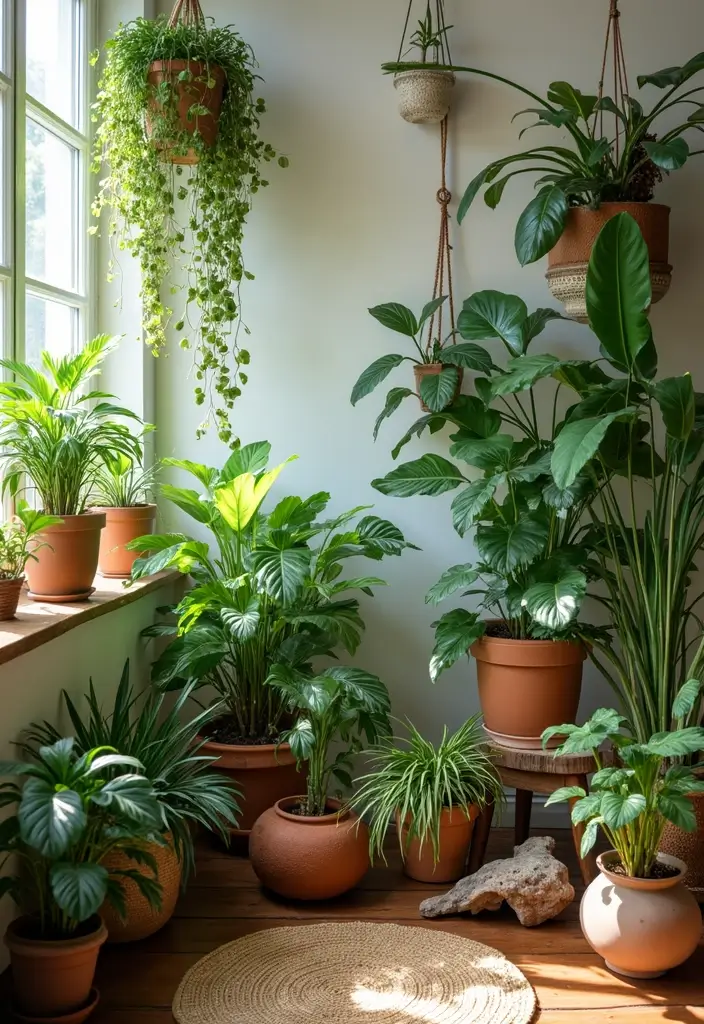 27 Apartment Decor Aesthetic Looks That Are Pinterest-Worthy - 3. Nature-Inspired Decor