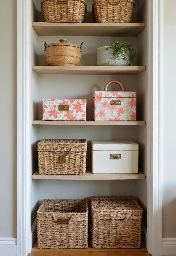 27 Cute Apartment Decor Ideas for a Playful Personal Touch 14 27 Cute Apartment Decor Ideas for a Playful Personal Touch - 14. Stylish Storage Solutions