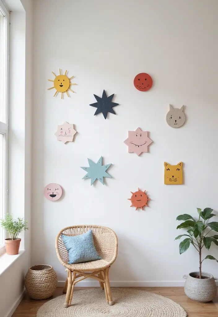27 Cute Apartment Decor Ideas for a Playful Personal Touch 6 27 Cute Apartment Decor Ideas for a Playful Personal Touch - 6. Creative Wall Decals