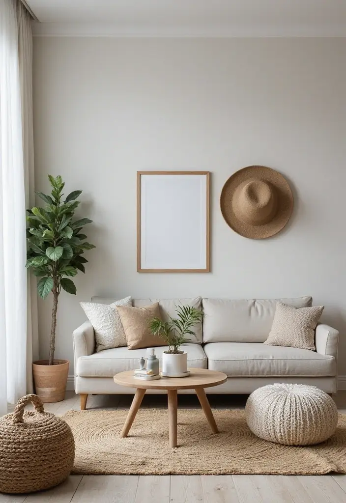 27 Living Room Ideas Apartment Spaces That Look Bigger and Brighter - 24. Keep It Clutter-Free