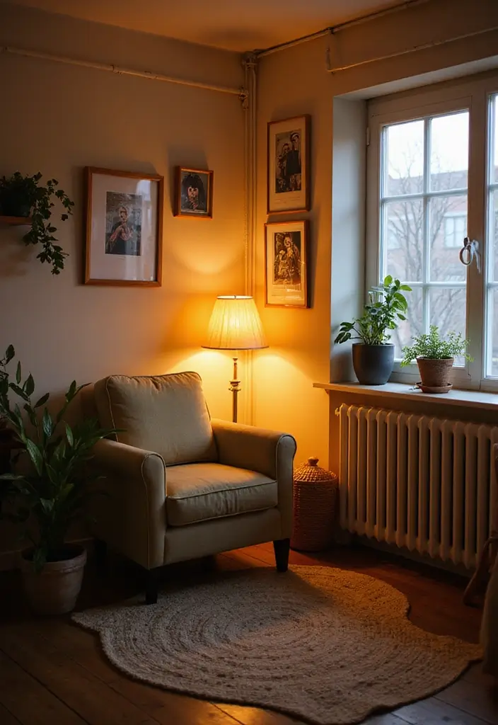 27 NYC Apartment Interior Styles Packed with Personality 26 27 NYC Apartment Interior Styles Packed with Personality - 26. Cozy Nooks