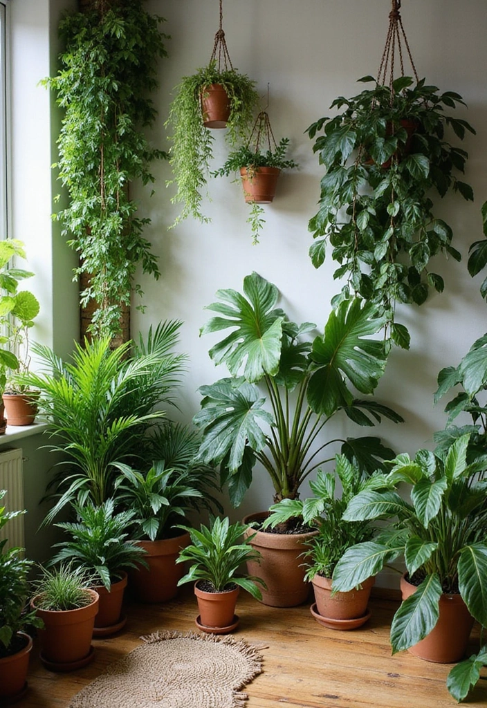 27 NYC Apartment Interior Styles Packed with Personality 7 27 NYC Apartment Interior Styles Packed with Personality - 7. Urban Jungle