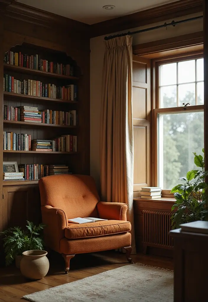 27 Small One Bedroom Apartment Ideas to Maximize Every Inch 16 27 Small One Bedroom Apartment Ideas to Maximize Every Inch - 16. Create a Cozy Reading Nook