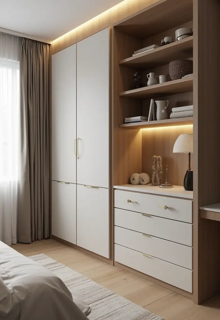 27 Small One Bedroom Apartment Ideas to Maximize Every Inch 23 27 Small One Bedroom Apartment Ideas to Maximize Every Inch - 23. Invest in Custom Solutions