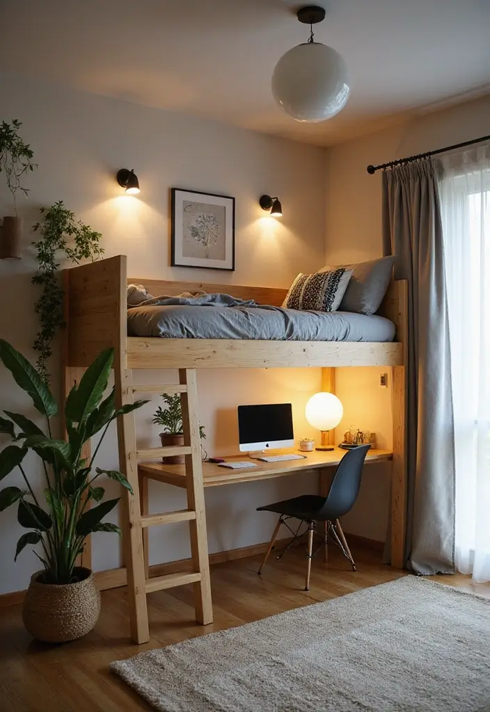 27 Small Space Bedroom Ideas That Feel Bigger Than They Are 1 27 Small Space Bedroom Ideas That Feel Bigger Than They Are - 1. Lofted Beds for Maximum Floor Space