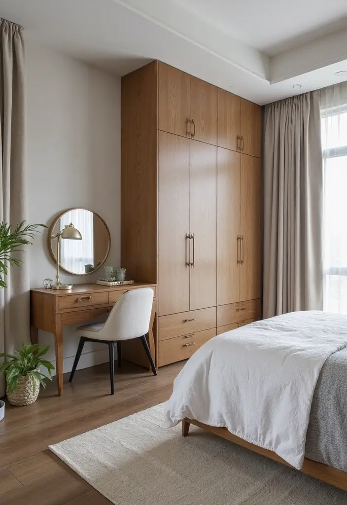 27 Small Space Bedroom Ideas That Feel Bigger Than They Are 21 27 Small Space Bedroom Ideas That Feel Bigger Than They Are - 21. Custom Furniture Solutions for Specific Needs
