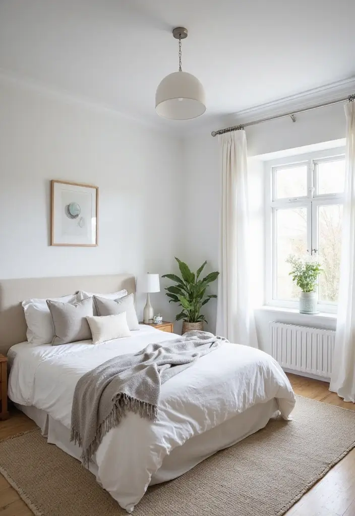 27 Small Space Bedroom Ideas That Feel Bigger Than They Are 4 27 Small Space Bedroom Ideas That Feel Bigger Than They Are - 4. Light Color Schemes to Brighten Up Your Space